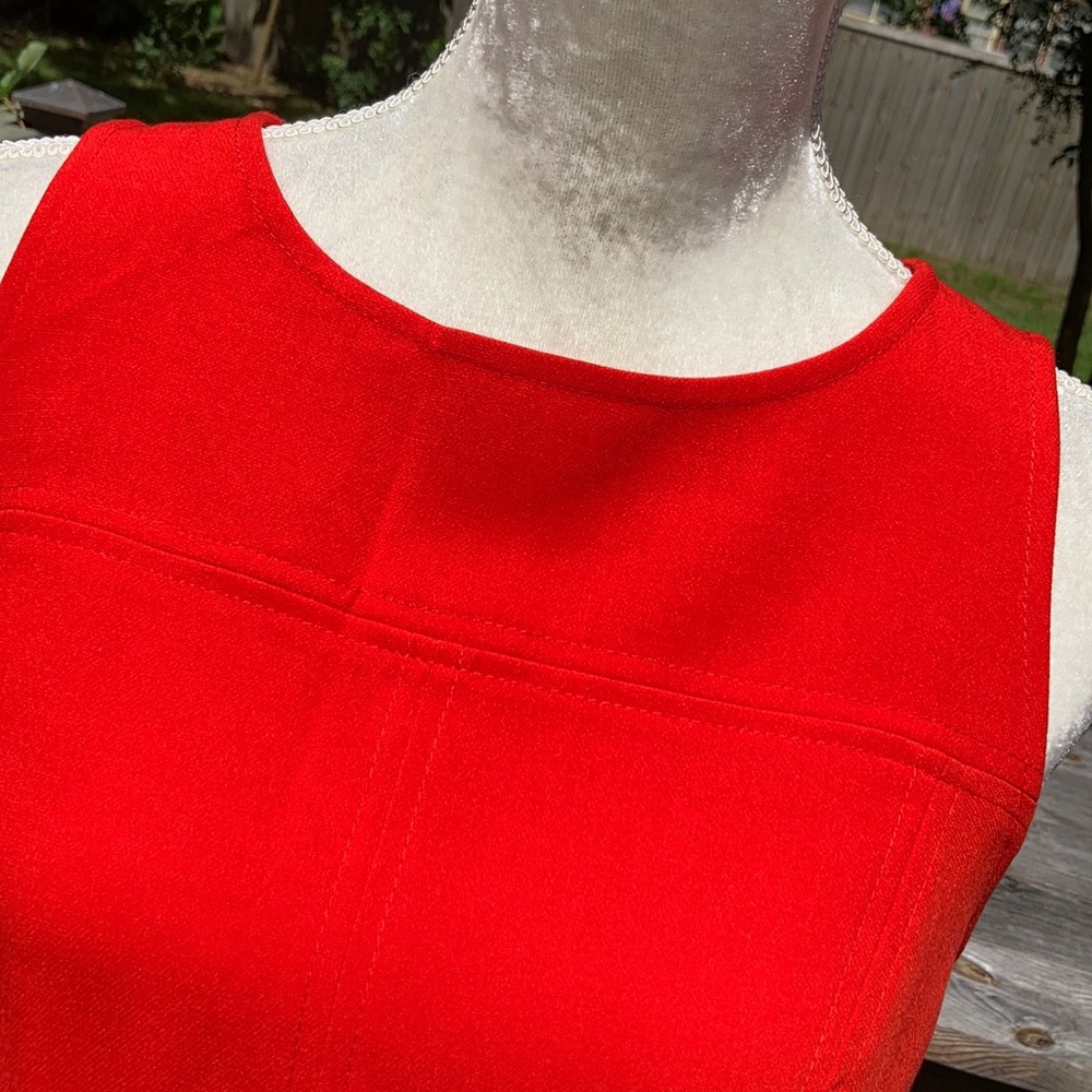 “Loft” Red Dress - Picture 12 of 13
